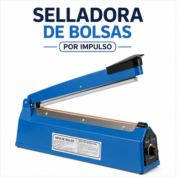 Selladora de Bolsas | Conserva tus Alimentos Frescos y Logra un Sellado Profesional en Segundos