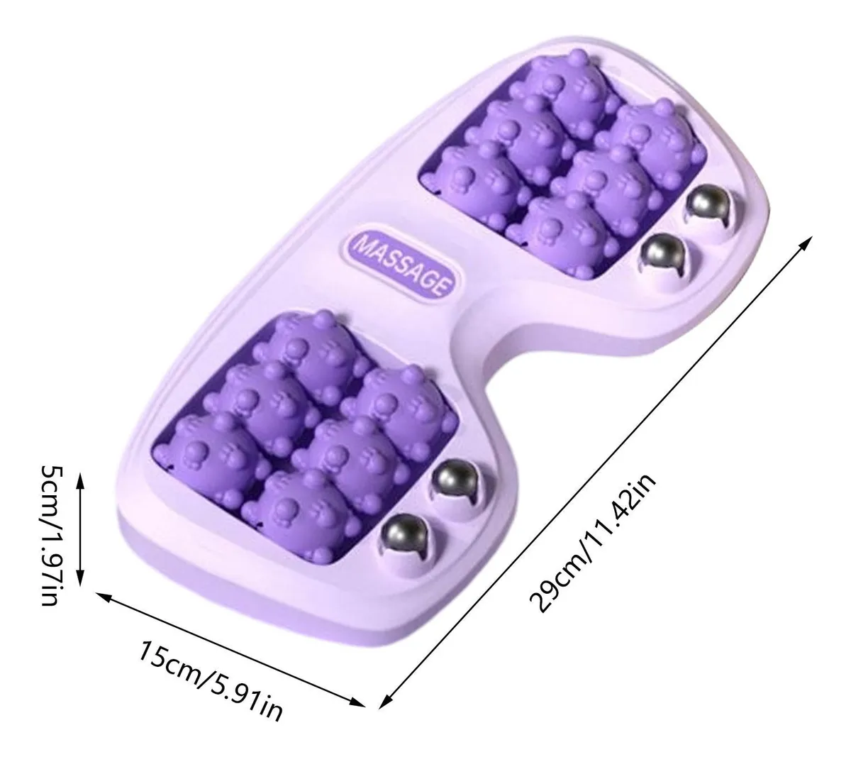 Rodillo Masajeador de Pies/ Para Relajación, Dolor y Circulación