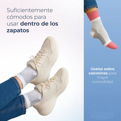 Medias De Compresión - Obtén Alivio Instantáneo De Pies Hinchados Y Adoloridos