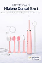 Kit Profesional de Higiene Dental 5 en 1 / Limpieza más completa en casa