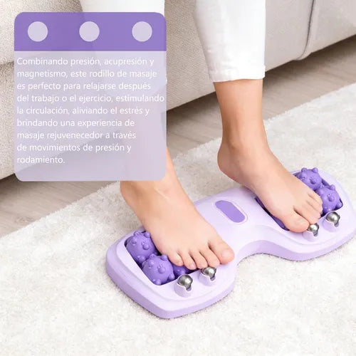 Rodillo Masajeador de Pies/ Para Relajación, Dolor y Circulación