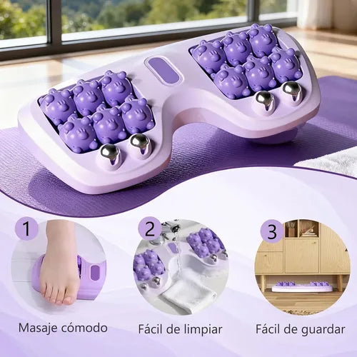 Rodillo Masajeador de Pies/ Para Relajación, Dolor y Circulación