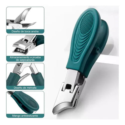 Corta uñas profesional grado medico con kit de limpieza