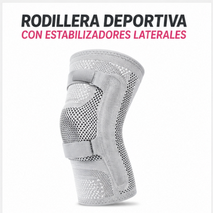 🦵 Rodillera Deportiva con Estabilizadores Laterales + Soporte Rotuliano | Mayor Soporte y Estabilidad