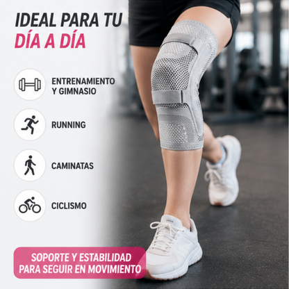 🦵 Rodillera Deportiva con Estabilizadores Laterales + Soporte Rotuliano | Mayor Soporte y Estabilidad