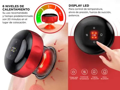 ¿ Dolor muscular y estres acumulado? / VENTOSA ELECTRICA PREMIUM