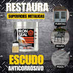 Sistema Protección Total Pro™ / Impermeabilizante + Restaurador Antióxido / Protege Superficies contra Agua y Óxido